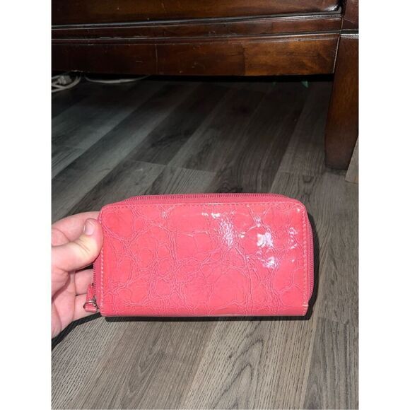 Pink Woman’s Zip Around Wallet - Picture 4 of 13